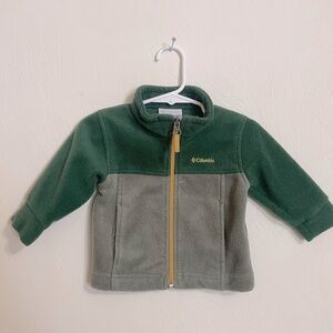 Columbia baby fleece jacket 3-6 months GUC